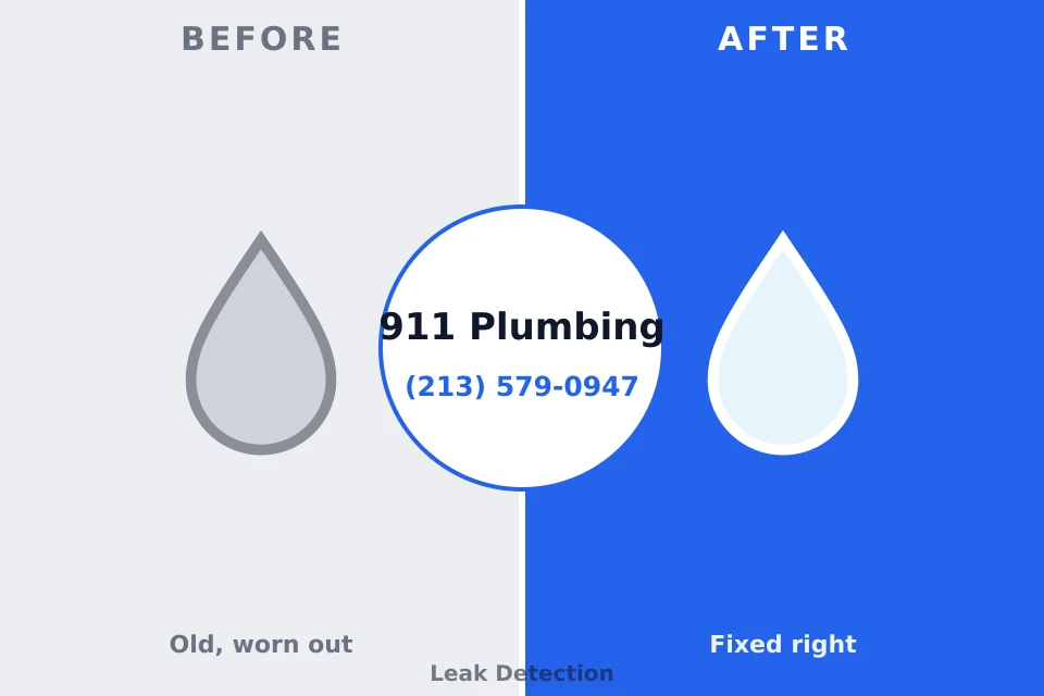 Before and after: plumbing repair Citrus Heights, CA